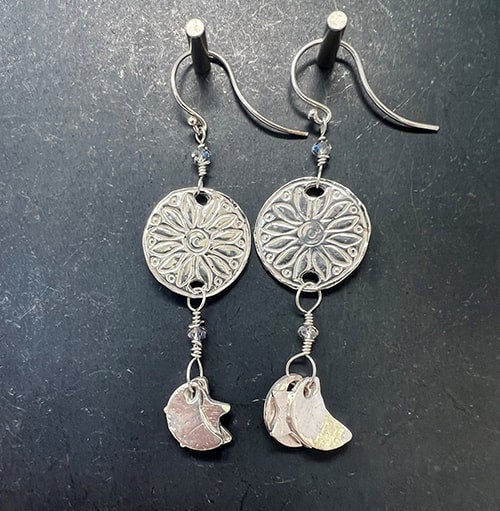 Fine hot sale silver earrings